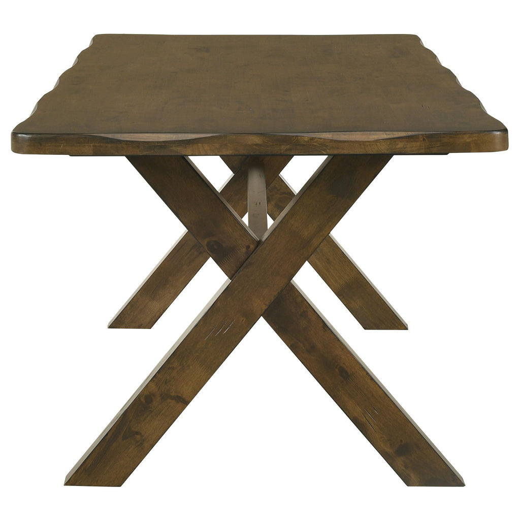 Coaster Furniture Alston Knotty Nutmeg Dining Table 106381