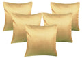Jdx Dupion Cushion Covers Set Of 5 (16X16 Inches)