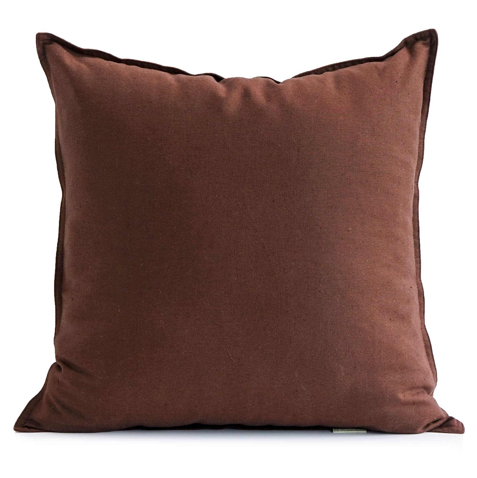 Jeanerlor Decorative Cotton Linen Couch 26'X26' Throw Pillow Case For Sofa Durable Classy, Comfortable Cushion Cover (65 X 65C