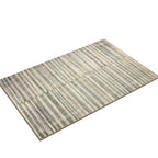 Loloi Chris Loves Julia X Humphrey Collection, Natural & Moss 7'-3'' X 9'-3'' Area Rug - Plaid Accent Rugs For Living Room, Bedr