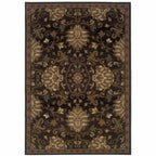 HomeRoots 509028 6 x 9 ft. Oriental Power Loom Stain Resistant Area Rug Multi Color