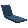 Tommy Bahama Chaise Cushion, 23' X 75' X 2.5', Bamboo Bay Cobalt