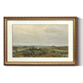 ARPEOTCY Vintage Gold Framed Large Wall Art, Nature Trees Landscape Rivers Retro Paintings, Canvas Prints Artwork with Antique F