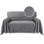 Turquoize Cotton Sofa Cover Couch Cover Grey Couch Protector Sofa Throw Cover For Couches Washable Sectional Sofa Couch Covers F