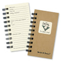 Write It Down Series By Journals Unlimited, Guided Journal, Golfing, The Golfer'S Journal, Mini-Size 3   X5.5   , Kraft Hard Cov