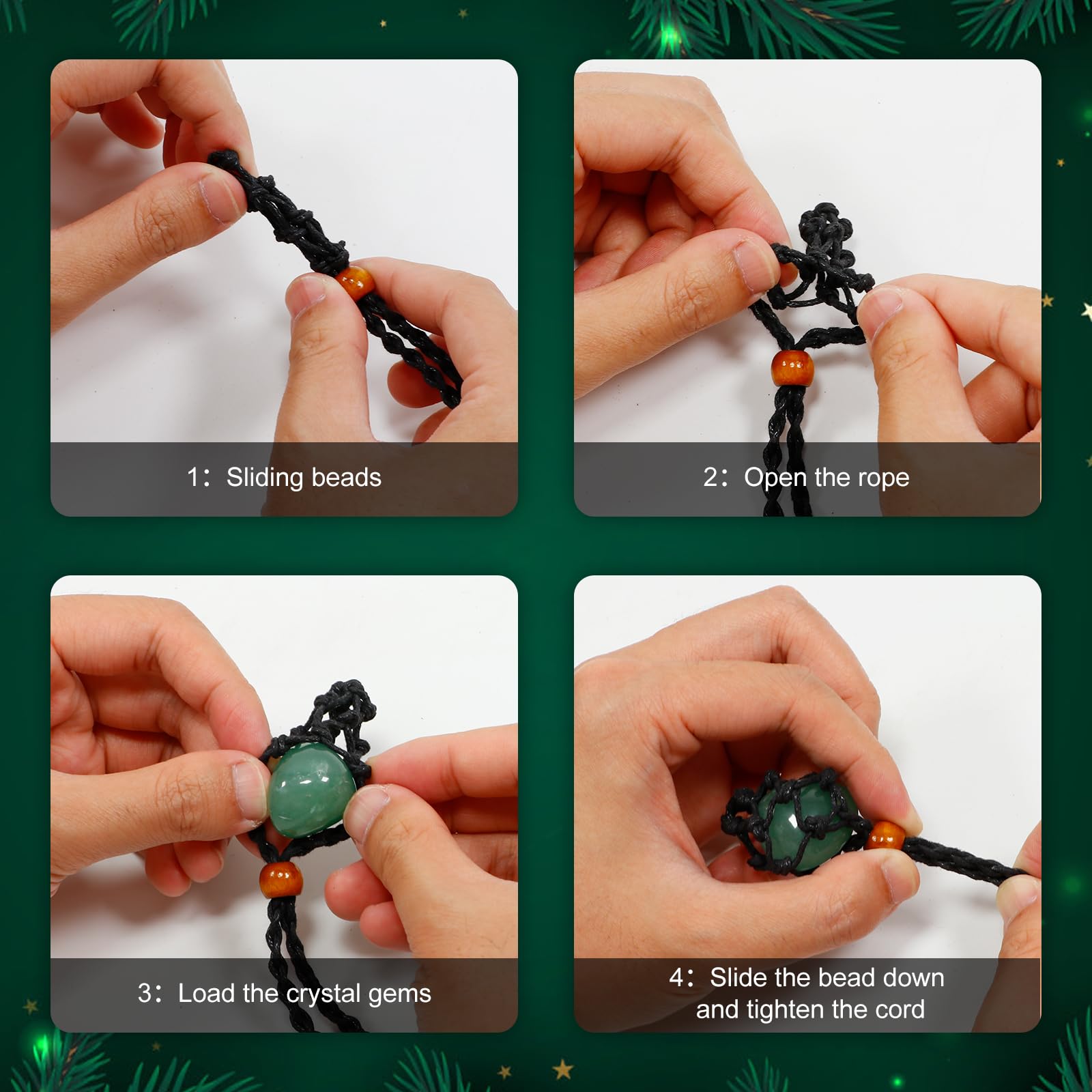 Pukamam Crystal Advent Calendar 2024 Adult Rock Healing Gemstone 24 Days Christmas Countdown Calendar