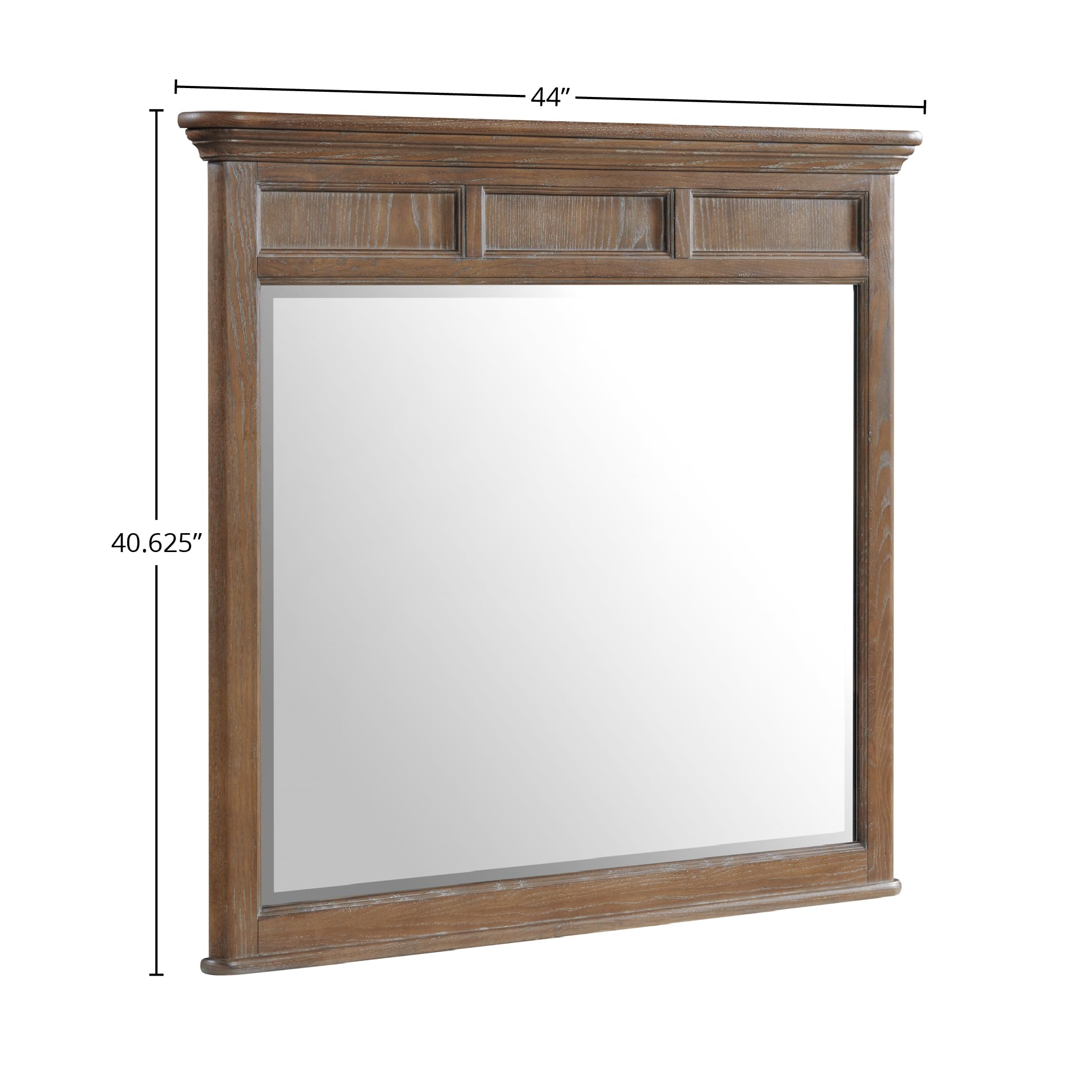 Intercon Alta Dresser Mirror, Harvest Brown