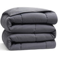 Comforter Duvet Insert, Quilted Down Alternative Comforter Queen Size, All Season Grey Comforter Queen Duvet Inserts, Queen Size