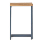 Christopher Knight Home Caspian Outdoor Firwood C Shaped Table, Antique Finish, Small, 10.25 In X 12.75 In X 19.5 In