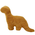 Isaacalyx Dino Nugget Pillow, Brontosaurus-16 inch Soft Dinosaur Chicken Nuggets Pillow for Birthday Gifts, Dinosaur Theme Party