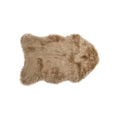 HomeRoots 24' X 36' X 1.5' Tan Sheepskin - Area Rug 2 feet X 3 feet 6000317164