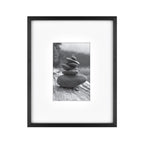 MCS Master & Co. Foundry Metal Gallery Wall Frame, Black, 8 x 10 in matted to 4 x 6 in