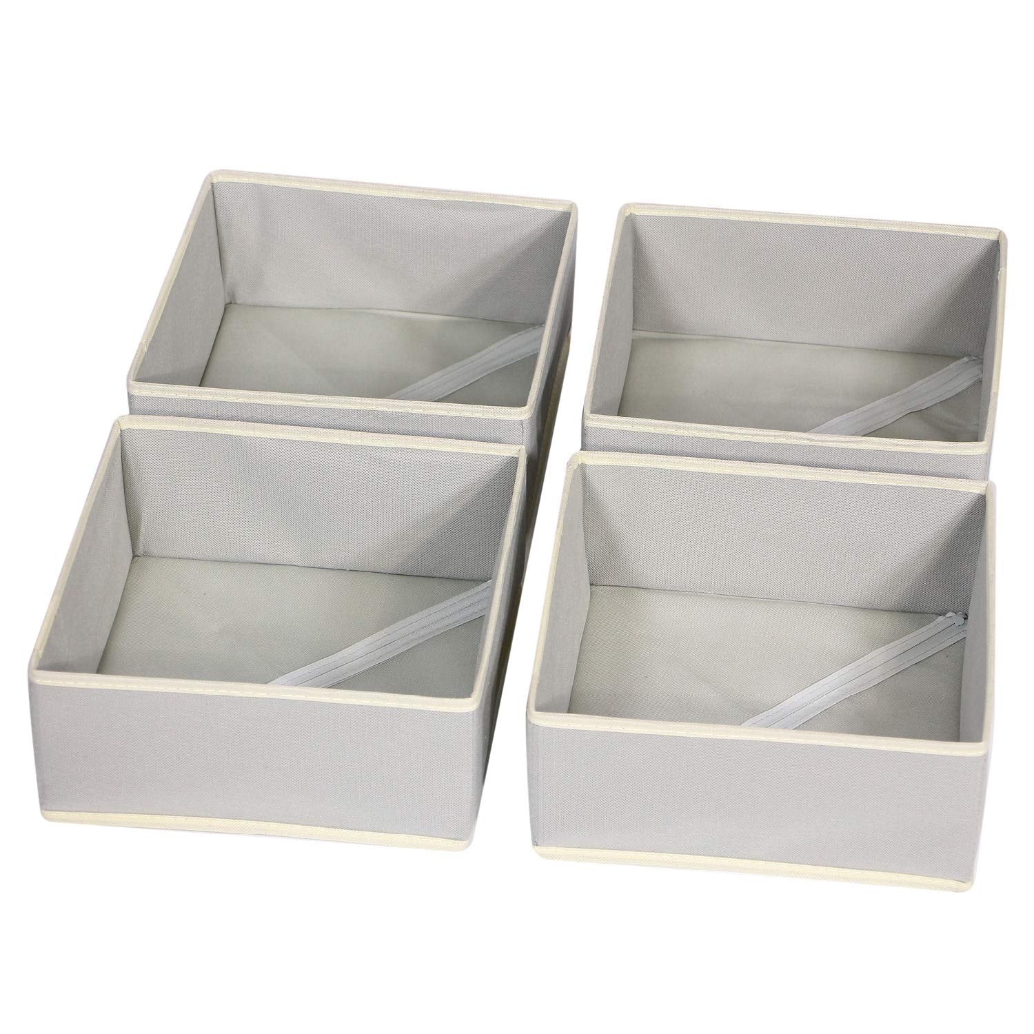 DIOMMELL Foldable Cloth Storage Box Closet Dresser Drawer Organizer Fabric Baskets Bins Containers Divider for Clothes Underwear