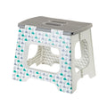 Vigar Compact Step Stool Foldable, 10-1/2-inch Step Stools for Adults up to 330 Pound, Lightweight Stool, Non-Slip Folding Step 