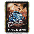 Northwest Nfl Atlanta Falcons Unisex-Adult Woven Tapestry Throw Blanket, 48'' X 60'', Home Field Advantage