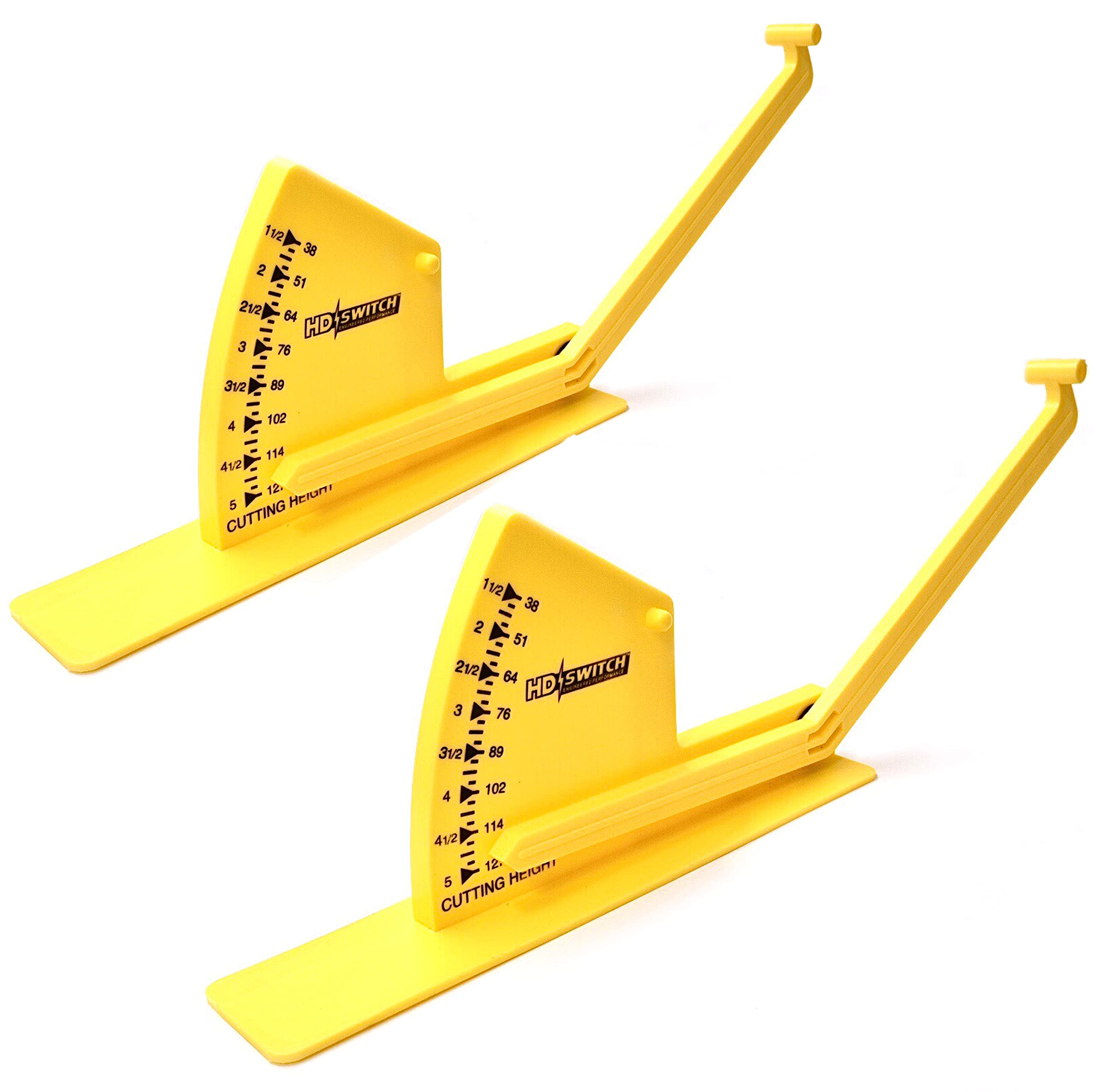 Hd Switch - 2 Pack Oem Upgrade Mower Deck Leveling Gauge For John Deere Am130907 Mtd 490-900-0041 Cub Cadet Troy-Bilt 490-900-00