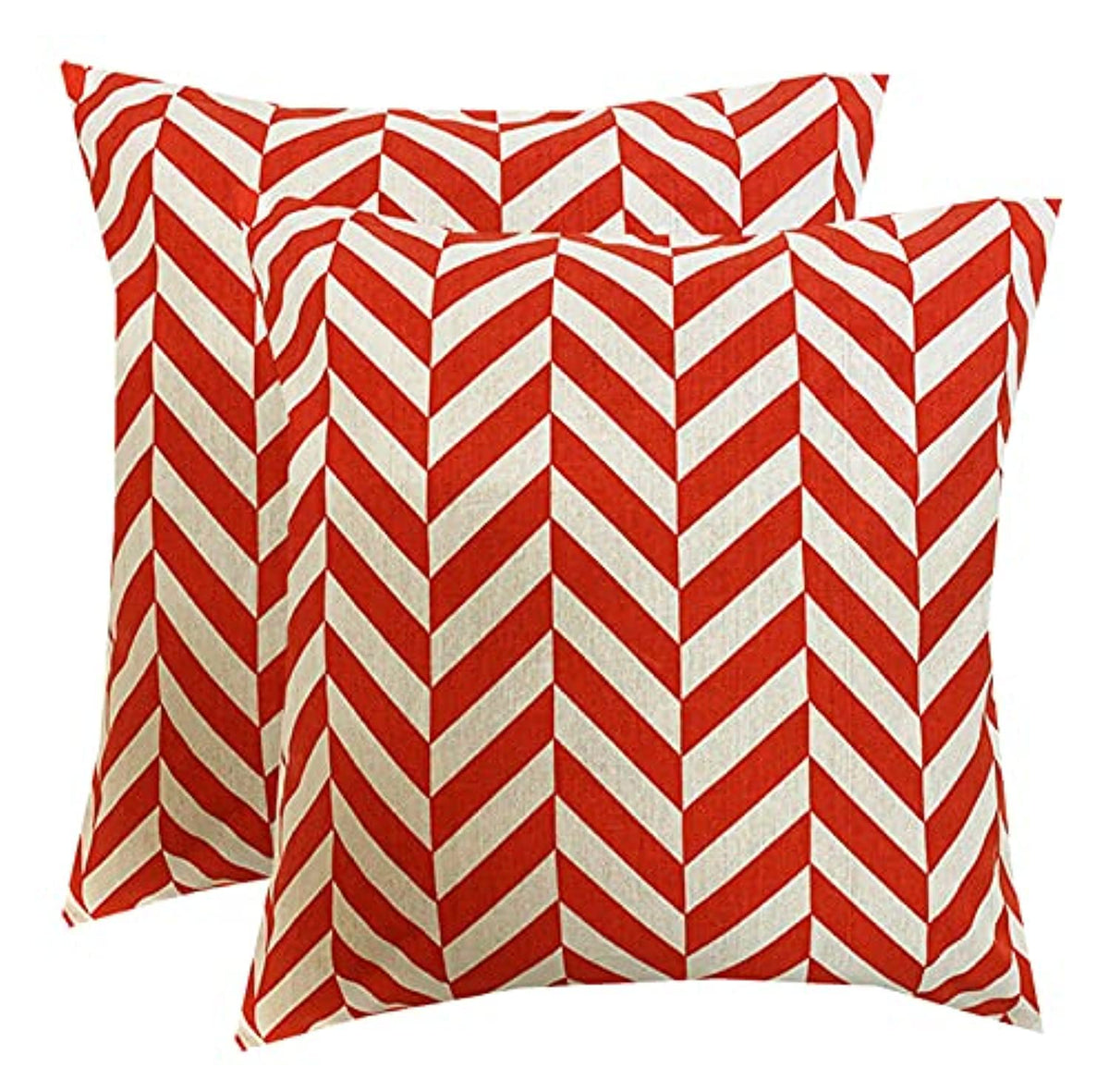 Pinkparrot Cotton Single Colour Printed Throw Pillow Covers/Cushion Covers (18X18Inches)  Set Of 2 Pcs Code0221