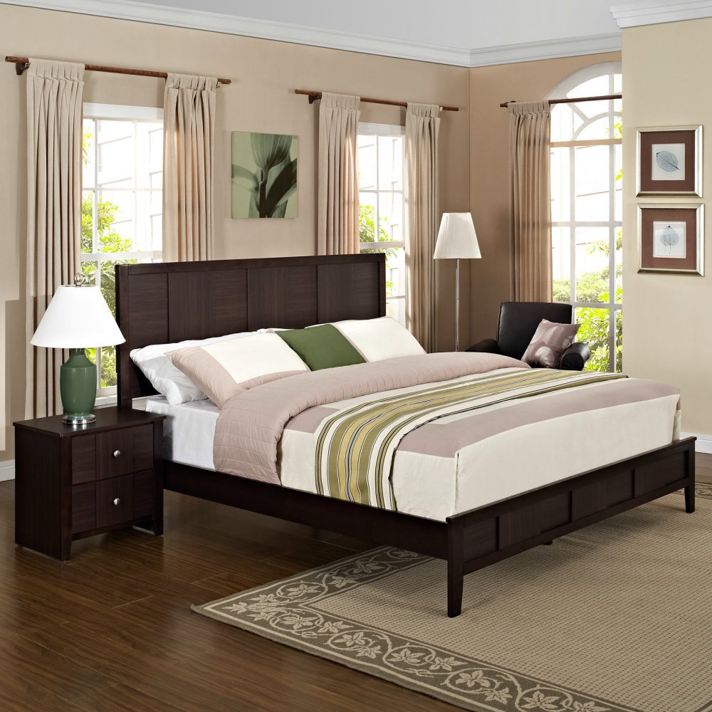 Modway Holly 2-Piece Bedroom Set, King