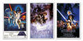 Star Wars: Episode IV, V & VI - 3 Piece Movie Poster Set (Regular Styles) (Size 24 x 36 each)