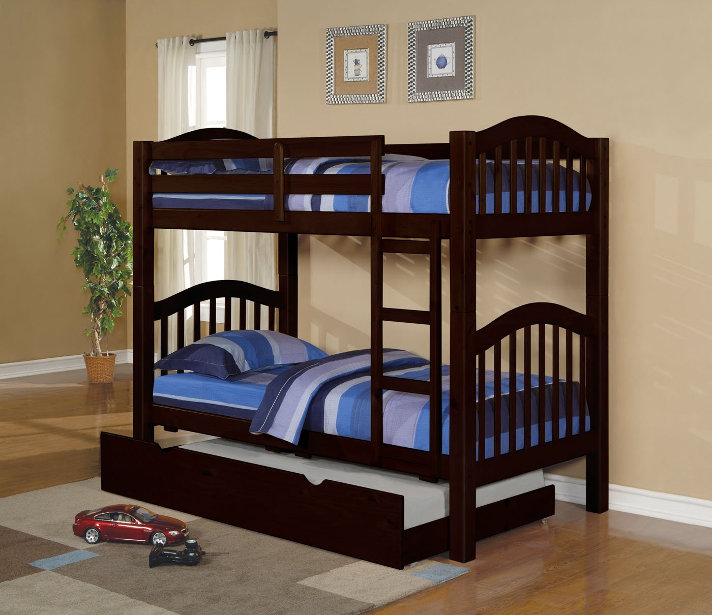 Acme Heartland Twin Trundle In Espresso