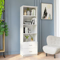 Neudot Tolstoy Display Unit | Engineered Wood | Bookshelf | Organiser | Kitchen | Office | Living Room | 12 Month Warranty | Whi
