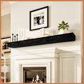 Avana Rustic Fireplace Mantle Shelf 72 Inches for Home Decor/Wall Decor - Handcrafted Wood Shelf for Wall - Decorative Fireplace