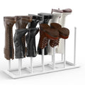 Boot Rack, 19.5 Inches Boot Rack Organizer Tall Boots, Stainless Steel Boot Storage Holder, Free Standing Boot Racks for 6 Pairs