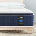 Coolvie Twin Mattress in a Box, Gel Memory Foam Mattress 14 Inch Euro Top Medium Plush Twin Size for Cloud-Like Sleep, Individua