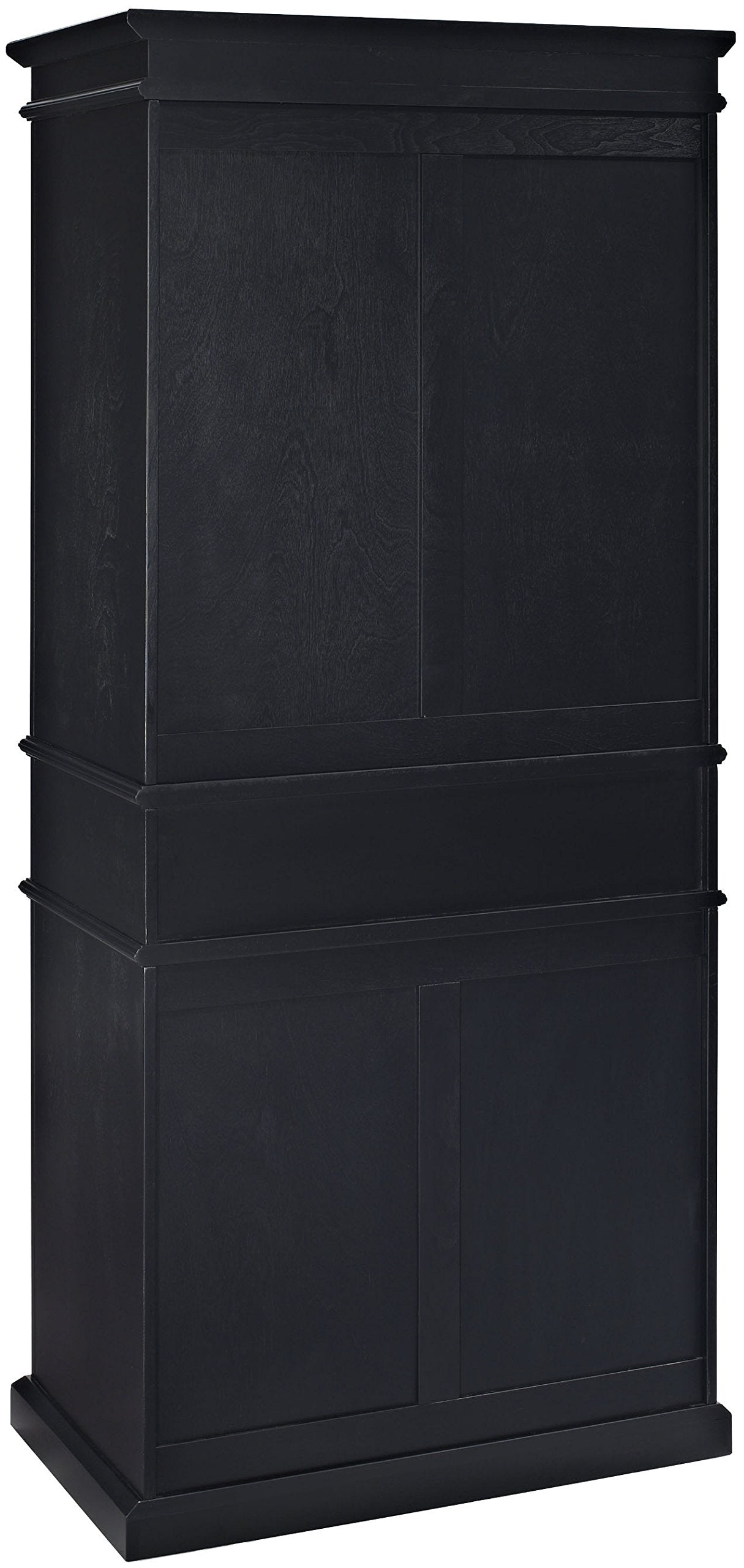 Crosley Furniture Parsons Pantry Cabinet, Black