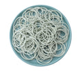 Ruwado 200 Pcs Rubber Bands 1 Inch Inner Diameter White Stretchable Elastic Sturdy Bands Loop For Home School Office Use Station