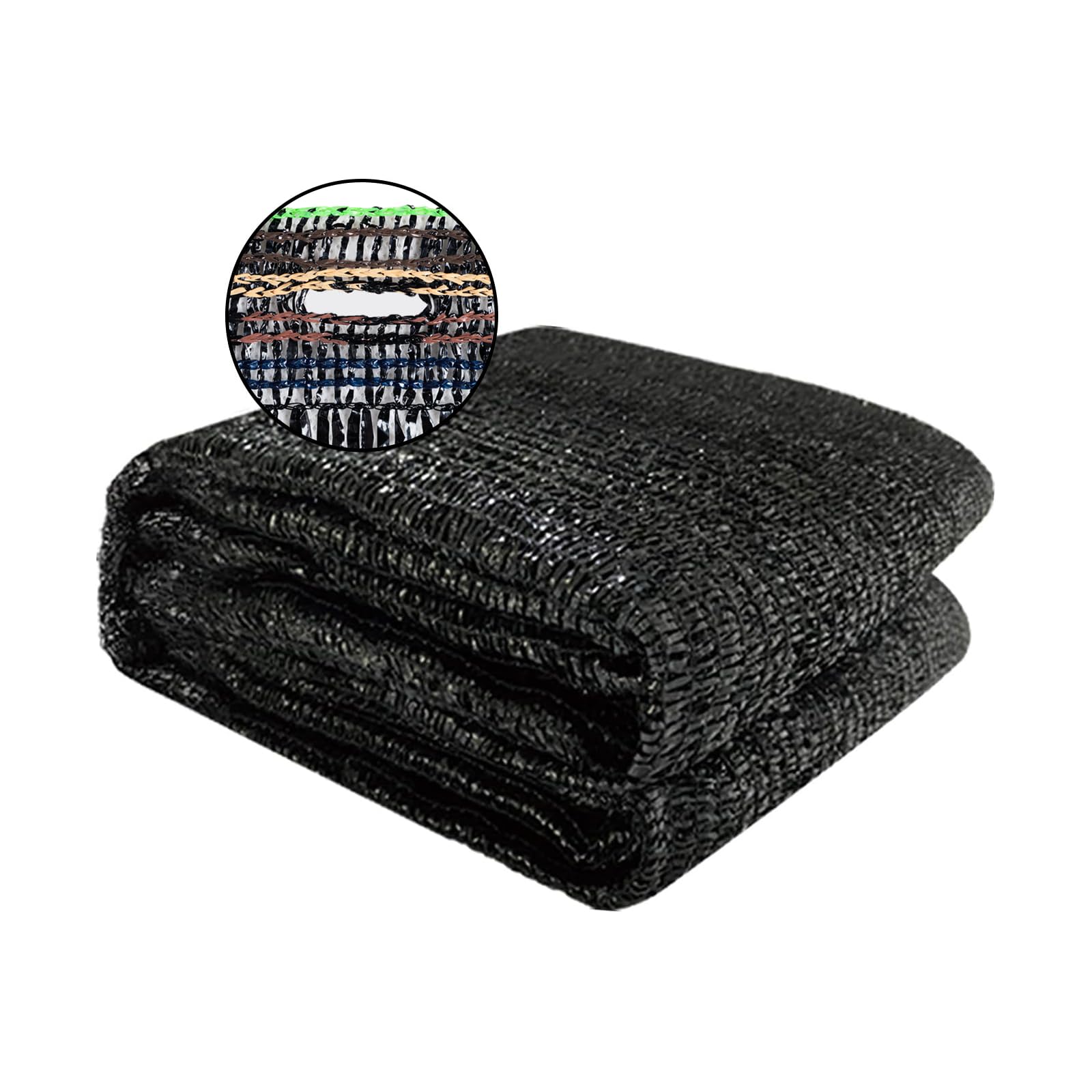 Cool Area 40% 10X12Ft Sunblock Shade Cloth Cover Mesh Uv Resistant Net For Garden Flower Plant Greenhouse, Black