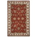 Rizzy Home Alora Decor Sareena 9' X 12' Border Rust/Taupe/Sage/Tan/Khaki Area Rug