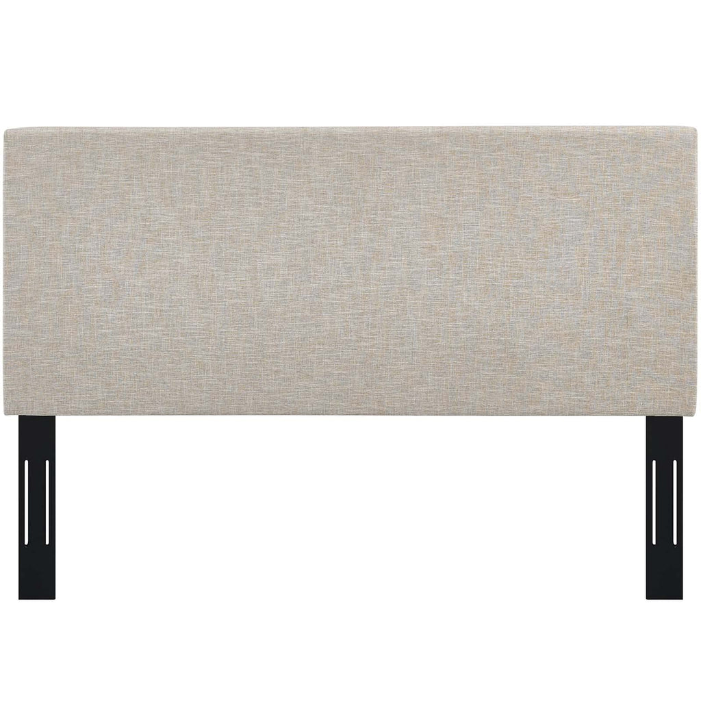 Modway Claire Linen Fabric Upholstered King And California King Headboard In Beige