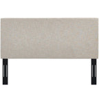 Modway Claire Linen Fabric Upholstered King And California King Headboard In Beige