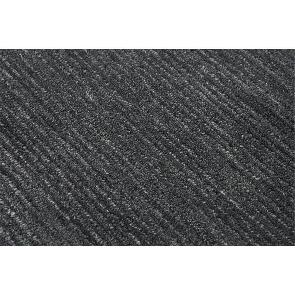 Rizzy Home Alora Decor Emerson 5' X 8' Solid Dk. Grey/Gray/Rust/Blue Hand-Tufted Area Rug