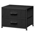 DIMJ Stackable Storage Drawer Unit with 2 Drawers, Small Dresser for Bedroom, Fabric Closet Organizers and Storage for Living Ro