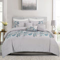 Merry Home Bedding Comforter Sets - Bed In A Bag California King Size Comforter Set(400Gsm), 7 Pieces Comforter Set Soft And Com