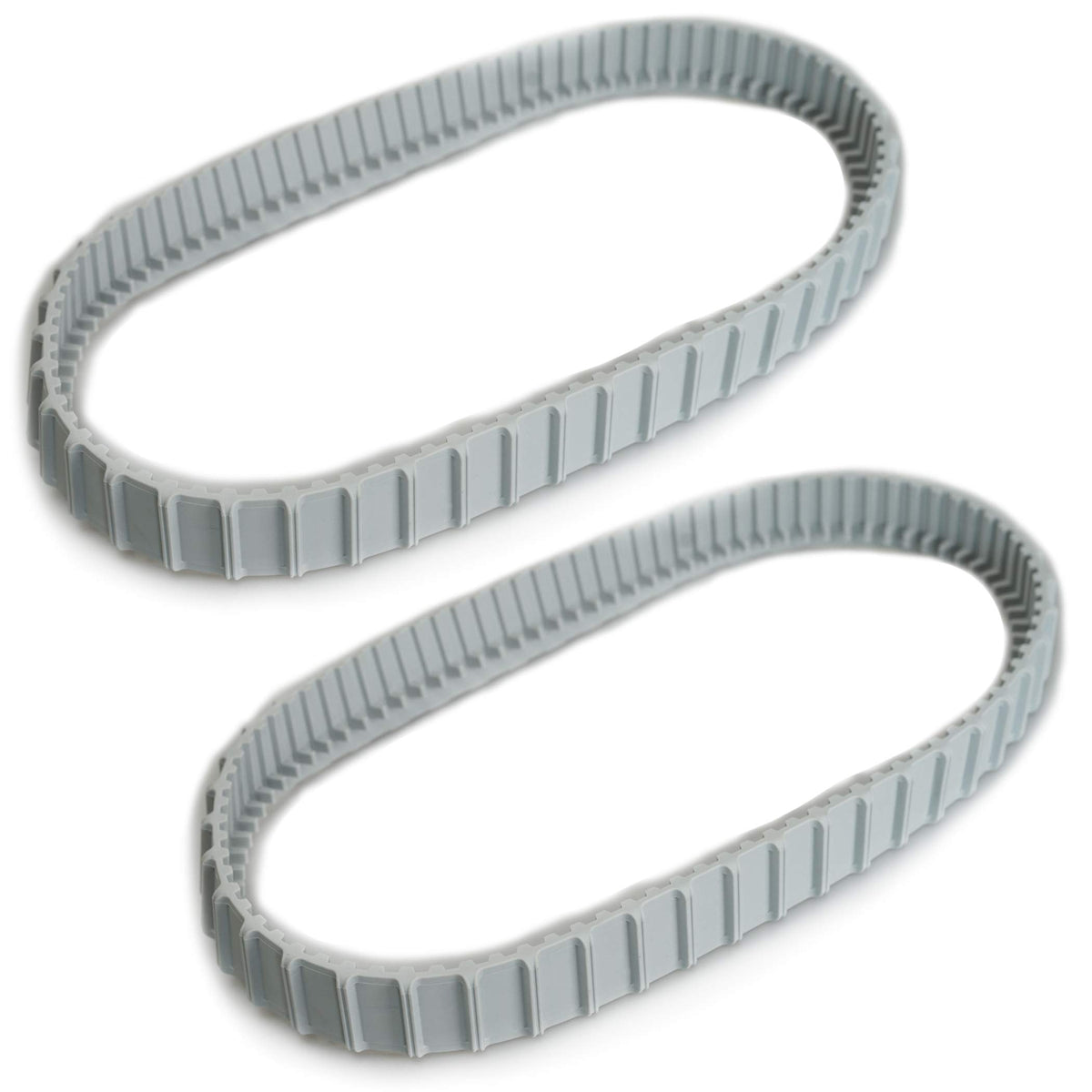 (2 Pack) Replacement Gray Tracks For Maytronics Dolphin Robotic Pool Cleaners With Part Number 9983152-R2 Dolphin Parts