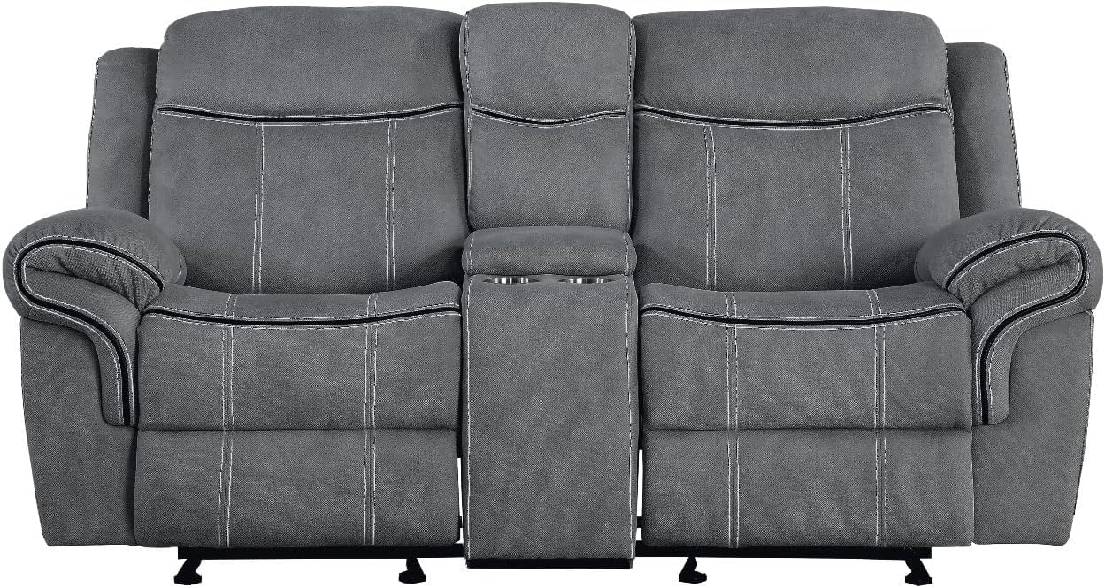 Acme Zubaida Reclining Loveseat - Thumbnail 2