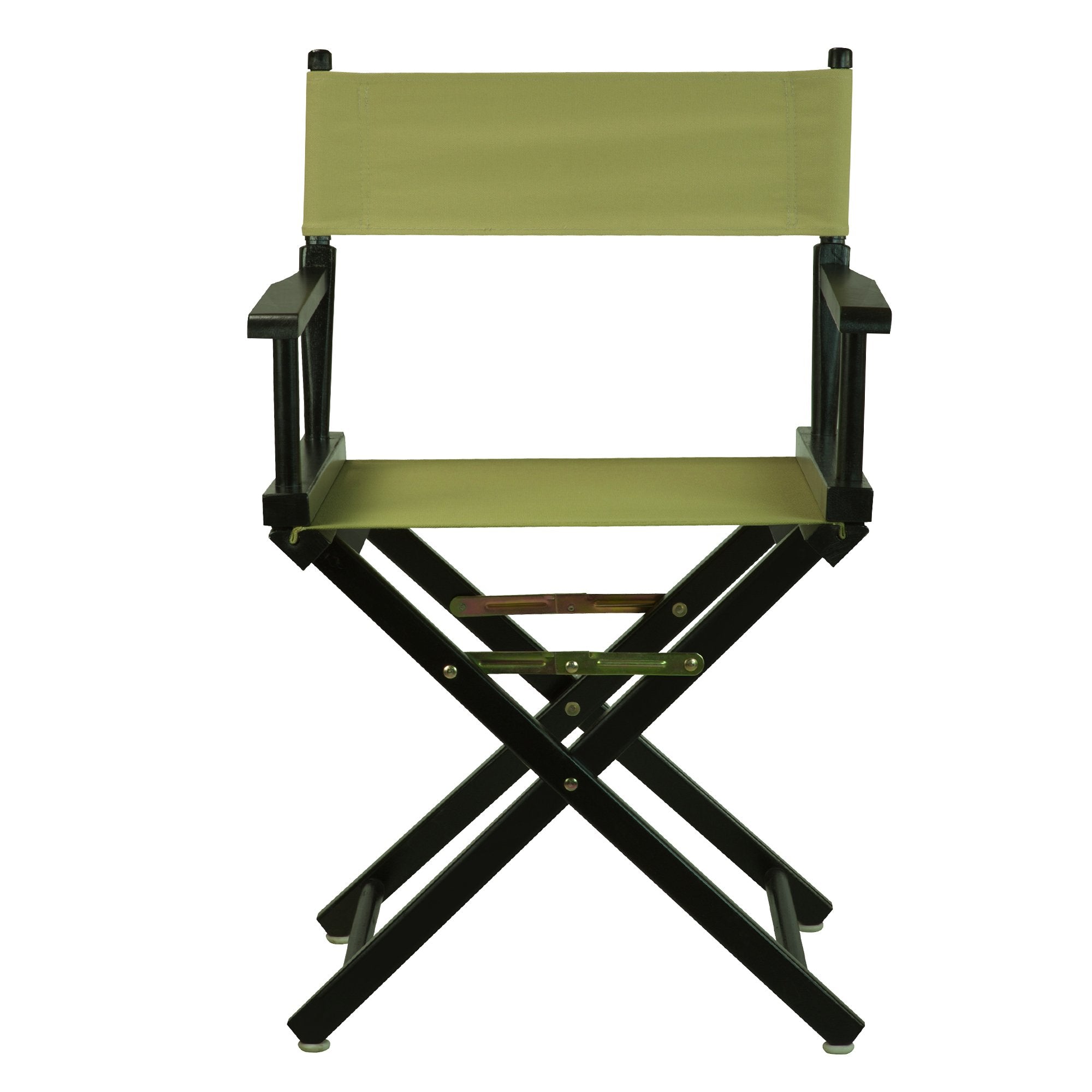 Casual Home 18" Director'S Chair Black Frame With Olive Canvas