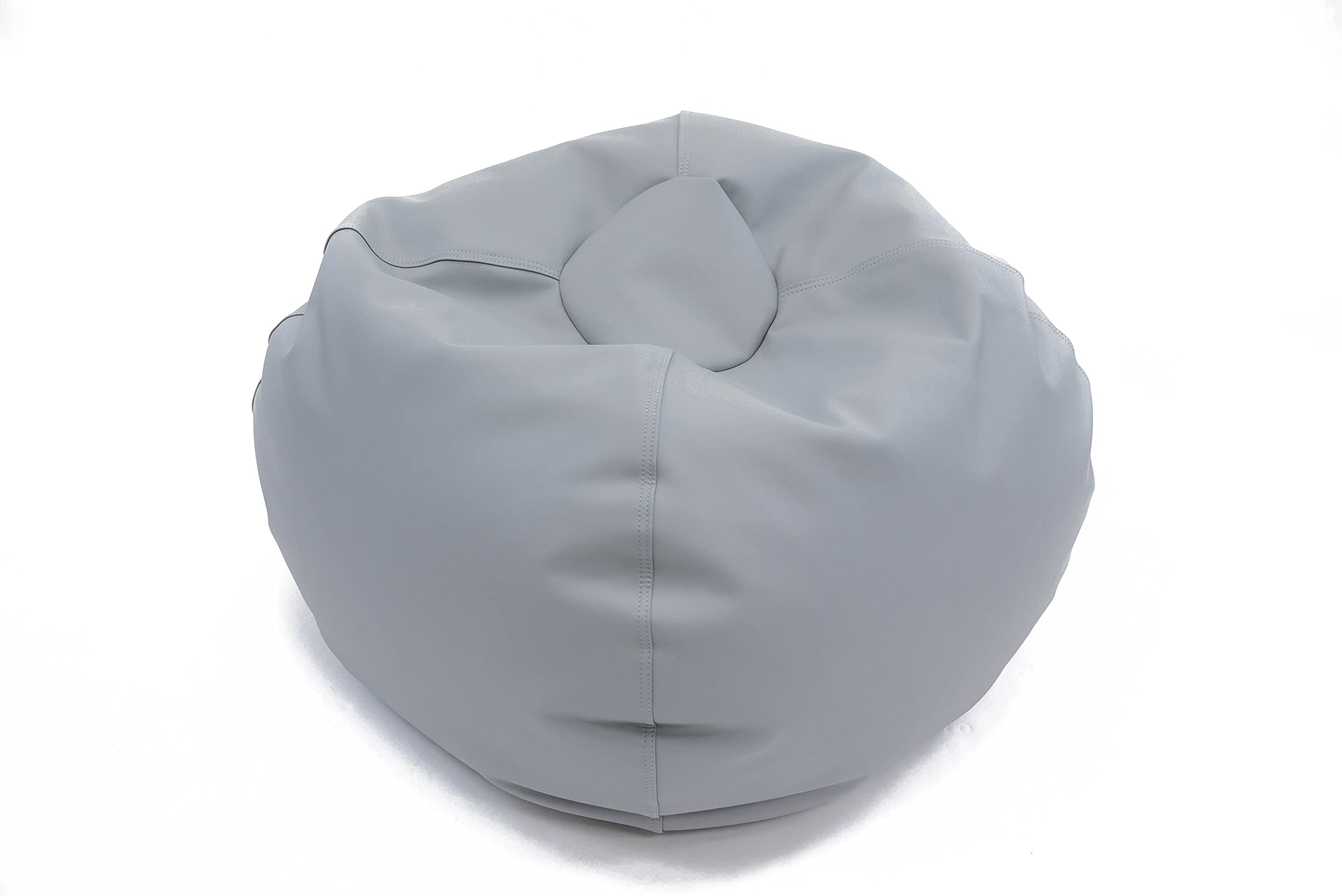 Children'S Factory Go2 Bean Bag, Gray, Cf610-246, 35'' Kids Reading Chair, Toddler Playroom And Preschool Beanbag, Flexible Seat