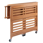 Winsome Radley Kitchen Cart, Light Oak