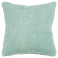 Rizzy Home Donny Osmond 20"X20" Linen Pillow Cover In Teal