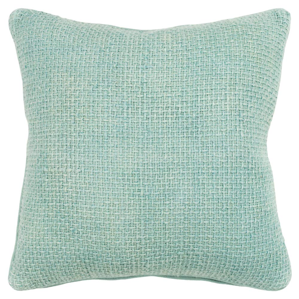 Rizzy Home Donny Osmond 20"X20" Linen Pillow Cover In Teal