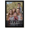 wallsthatspeak 13x21 Black Picture Frame for Puzzles Posters Photos or Artwork