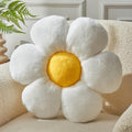 Vdoioe White Flower Pillow