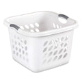 Sterilite 12178006 Laundry Basket, 19 L x 19 W x 13.88 H(Pack of 1), White(Pack of 1)