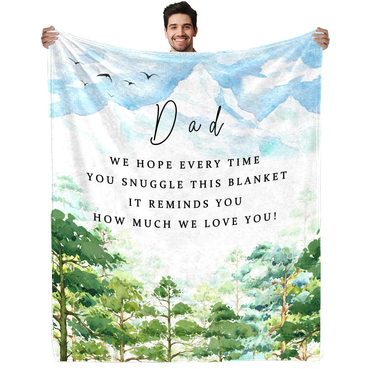 Birthday Gifts For Dad, Bithday Gifts For Dad, Dad Gifts From Daughers, Gifts For Dad From Son, Dad Gifts From Kids, Flannel Sof