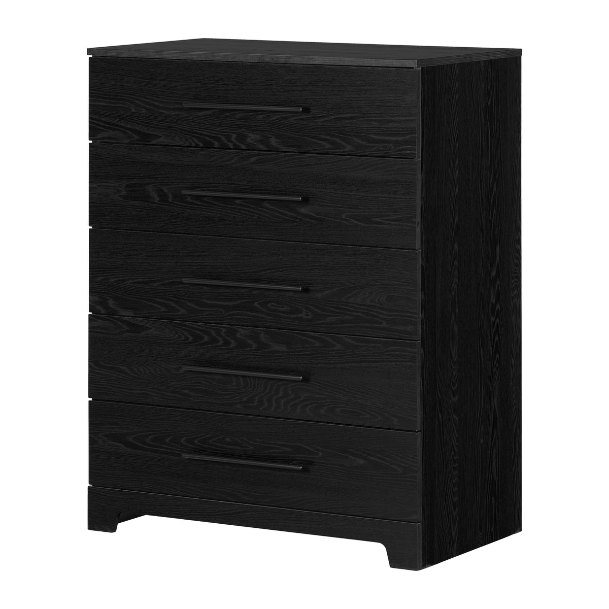 South Shore Primo 5-Drawer Chest, Black Oak