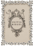 PRINCESS Austrian Crystal 4x6 frame by Olivia Riegel, Silver , 4x6